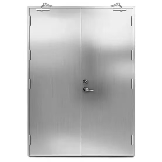 stainless steel fire door